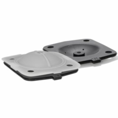 質  PTFE Face Peroxide Cured EPDM Backing Rubber Diaphragm Seals CEMU Code 5M 工場