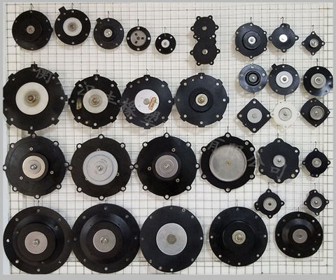 Flexible And Durable Pulse Valve Diaphragm 0.2mm - 2.0mm Thickness